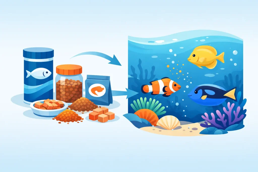 Meerwasserfutter kaufen: Futter richtig wählen
