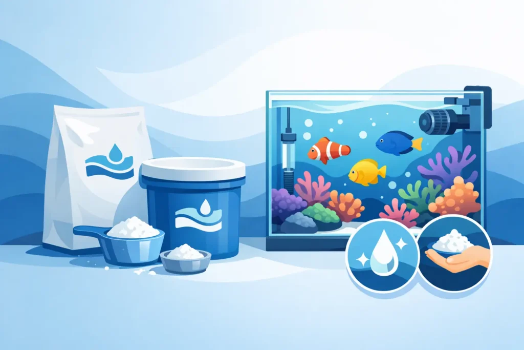 Welches Salz fürs Riffaquarium? Richtig wählen